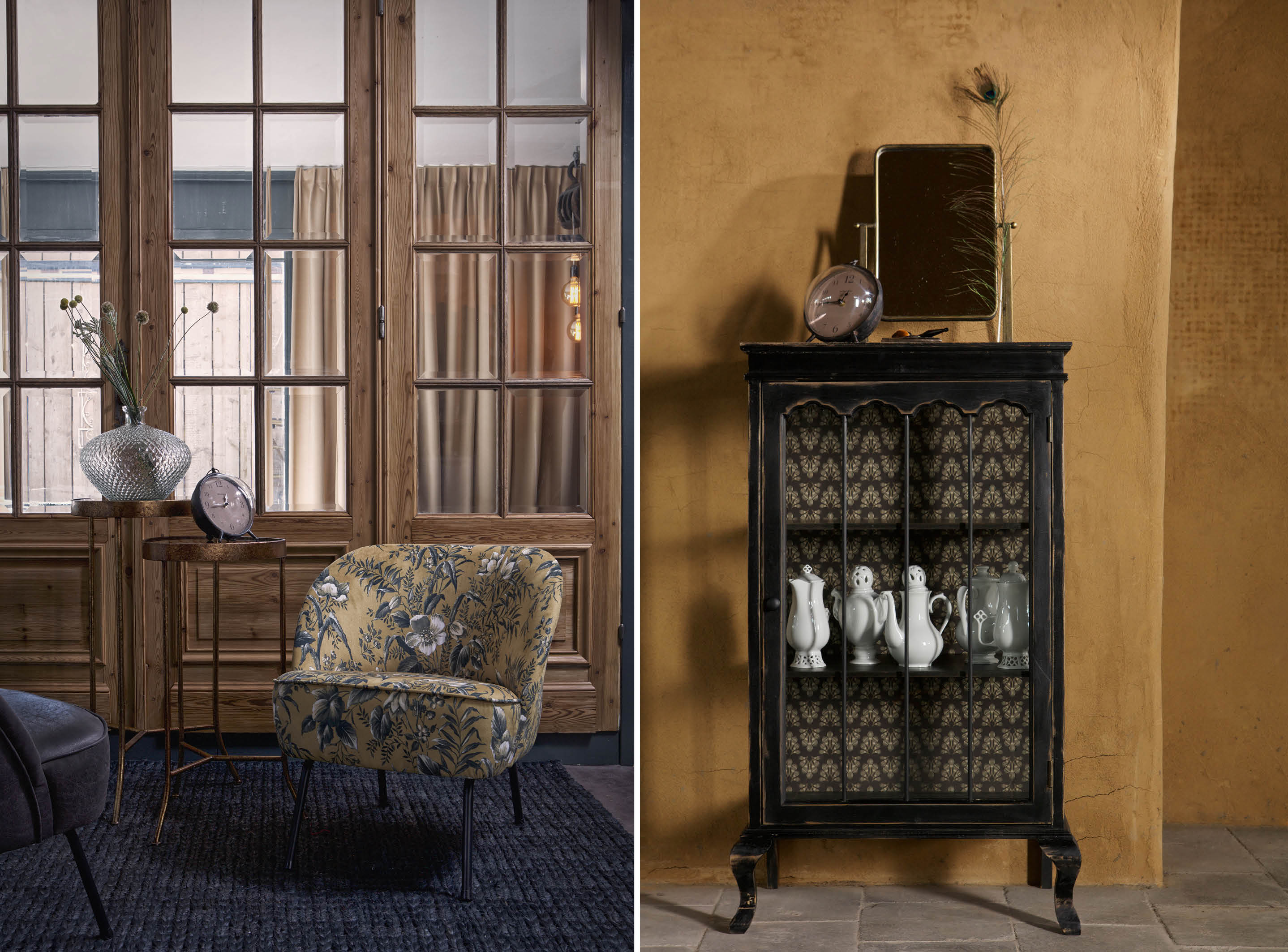Vogue fauteuil poppy - odd vitrinekast